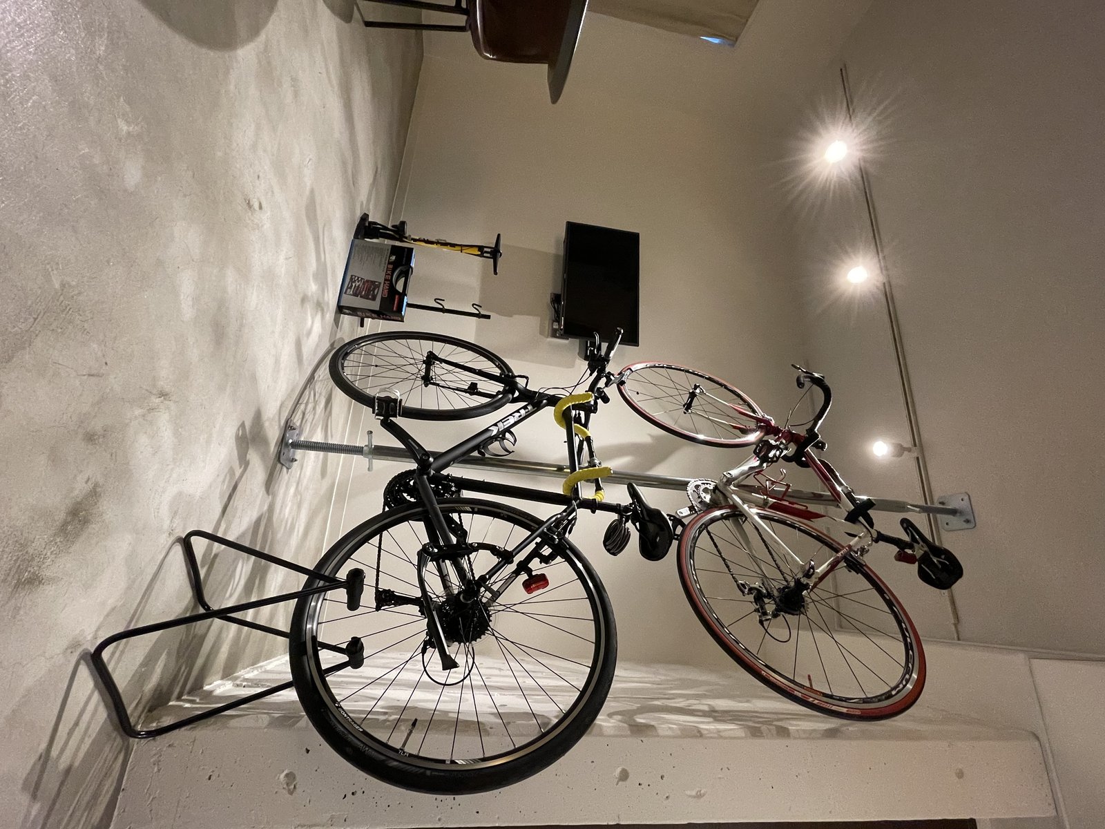 ホテル自転車スペース